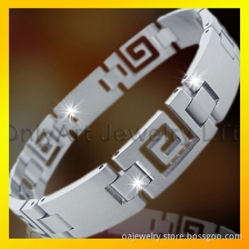 Simple New Design Mens Stainless Steel Bracelet